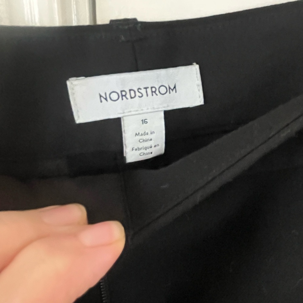 Nordstrom’s high waist Classic Black Women's Pants